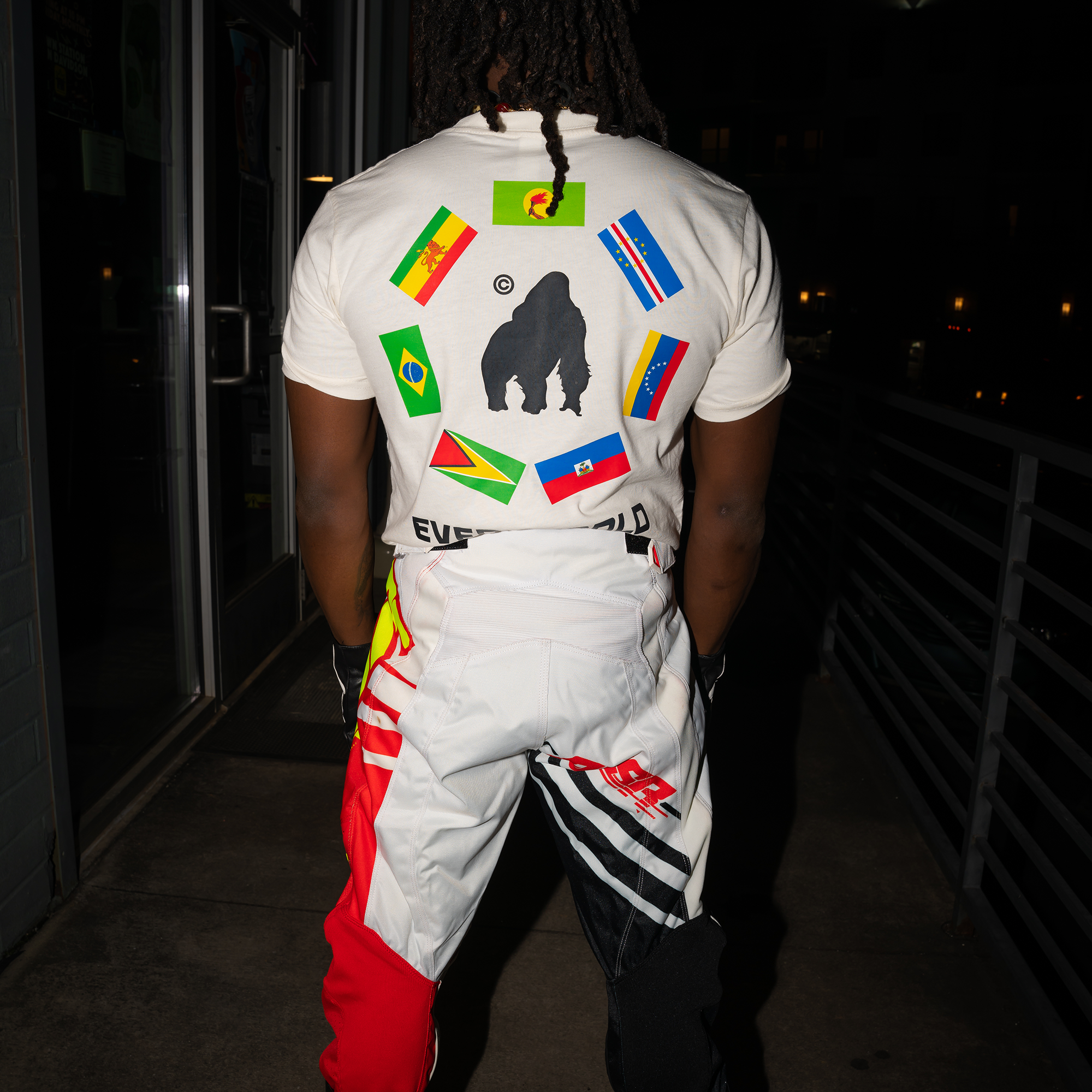 EveryWorld Flag Tee - White